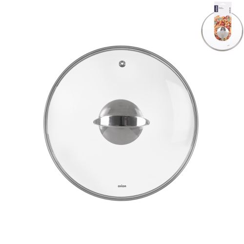 ORION Poklice pr. 20 cm, nerez úchyt loop/sklo