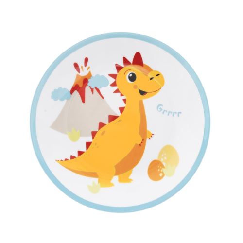 ORION Talíř  mělký dětský DINO pr. 21 cm, porcelán