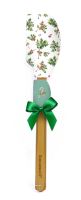 ALVARAK Kitchen spatula 2 pcs 32 + 21 cm, silicone/wood, Christmas motif, twig/wand