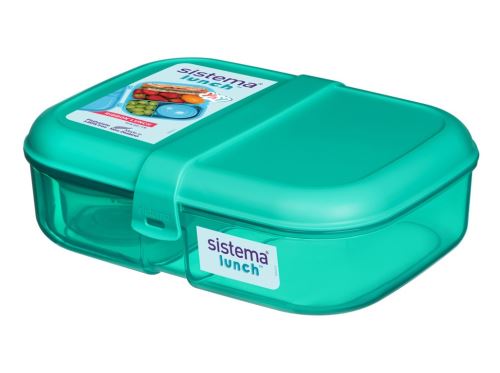 SISTEMA Svačinový box 1,1 l RIBBON LUNCH TO GO, zelená