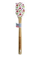 ALVARAK Stěrka kuchyňská 30 cm, silikon/dřevo, muffin jahoda