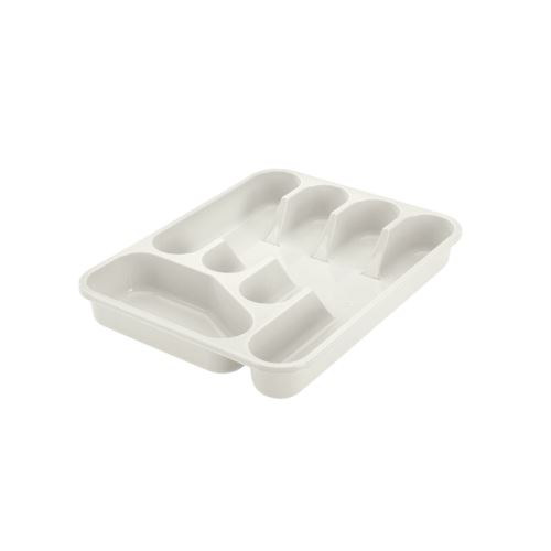 TONTARELLI Příborník 33,5 x 26 x 4,5 cm, plast, bílý