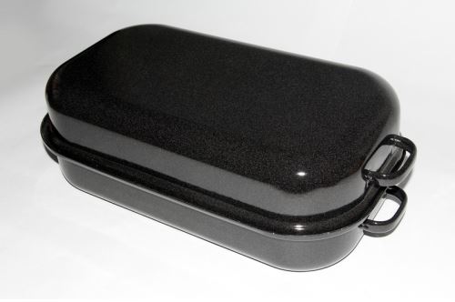BELIS Pekáč s víkem a hladkým dnem SFINX 35 cm