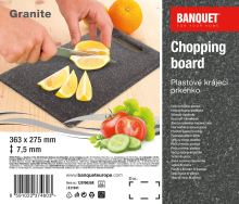 BANQUET Prkénko krájecí GRANITE 36,3 x 27,5 cm, plast_0 (3)