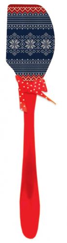 ALVARAK Stěrka kuchyňská 26 cm, silikon, sněhové vločky