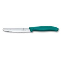 VICTORINOX Nůž svačinový Swiss Classic 11 cm, 6.7834.C1, petrolej. zelený