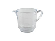 PLZEŇSKÉ DÍLO Water measuring cup UNI 150 ml universal with handle, embossed