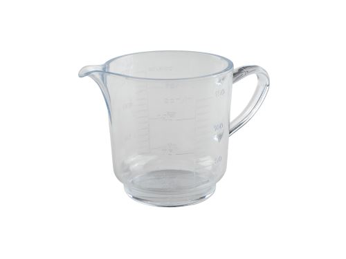 PLZEŇSKÉ DÍLO Odměrka na vodu UNI 150 ml univerzál s ouškem, ražená