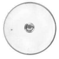 ORION Glass lid 30 cm, with stainless steel handle