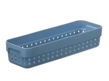 PLAST TEAM Basket, organizer SEOUL 23.8 x 7.8 x 5 cm, mat. blue