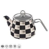 Водочайник ORION CHESSBOARD Lem 2 л, емальований Водочайник ORION CHESSBOARD Lem 2 л, емальований