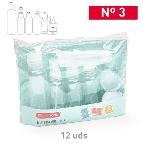 PLASTIC FORTE Souprava na pobyt č.3, 9 ks_0