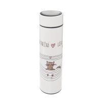ORION thermos ENDLESS LOVE cat 0.4 l, stainless steel