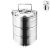 ORION Food carrier thermo stainless steel double skin 3 x 1.1 l