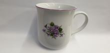 CZECH PORCELAIN GOLEM mug 1.5 l, violets