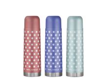 FLORINA Thermos stainless steel 1 pc., 0.25 l DOTS, mixed colors