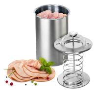 TORO Ham stainless steel with thermometer, ø 12 cm