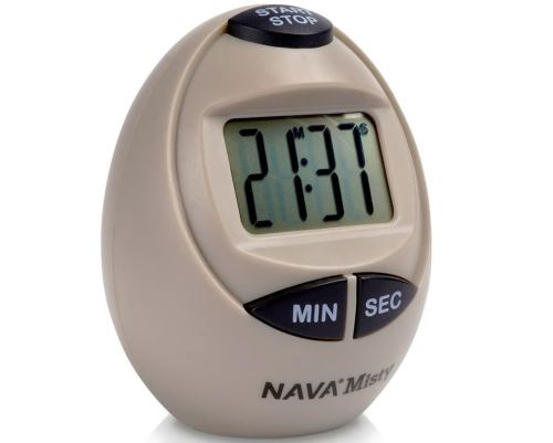 NAVA Digitální minutka MISTY vajíčko, plast