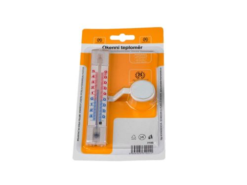 SCHNEIDER Teploměr okenní -35°+50°C venkovní, plast, samolepící