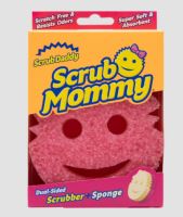 Houbička Scrub Mommy Pink Single, růžová