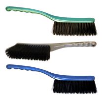 CLANAX Plastic broom 1 pc, 39/ hair 20 cm, mixed colors