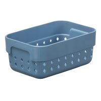 PLAST TEAM Basket, organizer SEOUL 11.8 x 7.8 x 5 cm, mat. blue
