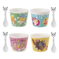 ORION Cup + spoon UH ice cream 0.3 l 4 pcs mix
