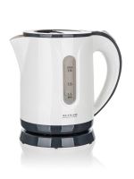 ACTIVER Plastic kettle SOLLA 0.8 l, 900-1100W, 360° rotatable, white-gray