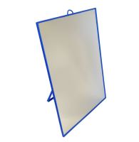 Table mirror for hanging 18 x 24 cm, plastic, colors mix