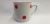ČESKÝ PORCELÁN Hrnek PĚTKA 0,4 l, červený puntík