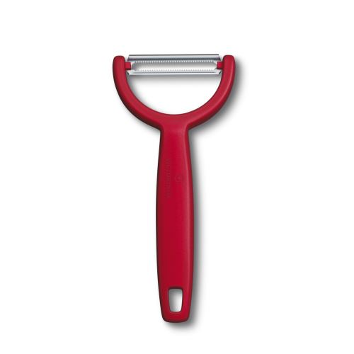 VICTORINOX Škrabka na zeleninu a ovoce Ypso s příčnou čepelí, červená_0