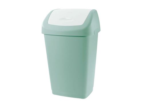 TONTARELLI Odpadkový koš AURORA 25 l, zelená / bílá