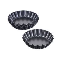 ORION Forma na koláč s vlnitým okrajem TORTELETTES, 6 ks, o 9 cm, výška 2 cm_2 (1)