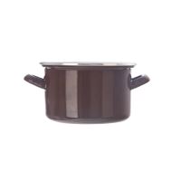 ORION Hrnec  BROWN o 16 cm, 2 l, smalt_3 (2)