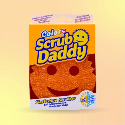 Scrub Daddy Houbička  Colors Single Packs, oranžová