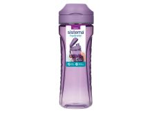 SISTEMA Water bottle SWIFT FLIP TOP 600 ml, purple