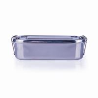 TORO Snack box with clip 18 x 13 x h.5 cm, stainless steel