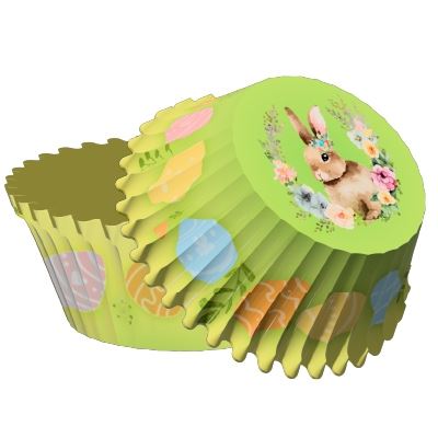 ALVARAK Košíčky na Muffiny 50 ks - velikonoční vzor, Muf-285