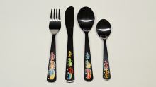 TESCOMA Children&#39;s cutlery BAMBINI 4-piece set, toy cars
