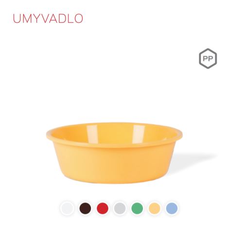ALFA plastik Umyvadlo o 42,5 / 12 l, barvy mix