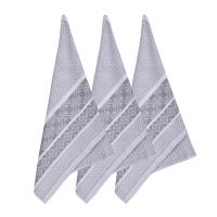FORBYT Utěrka kuchyňská ELEGANT GREY bavlna z Egypta, 50 x 70 cm, 3 ks_0