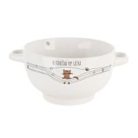 ORION Bowl with handles ENDLESS LOVE cat 730 ml, ceramic