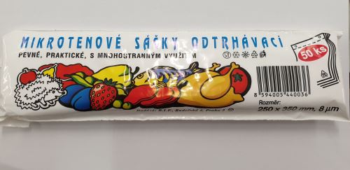 B.I.F Mikrotenové sáčky 250 x 350 - 0.008 mm, 50 ks