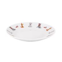 TORO Children's shallow plate 20 cm, CAT / DOG, mixed decor