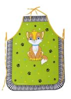 FORBYT Children&#39;s apron CAT, green