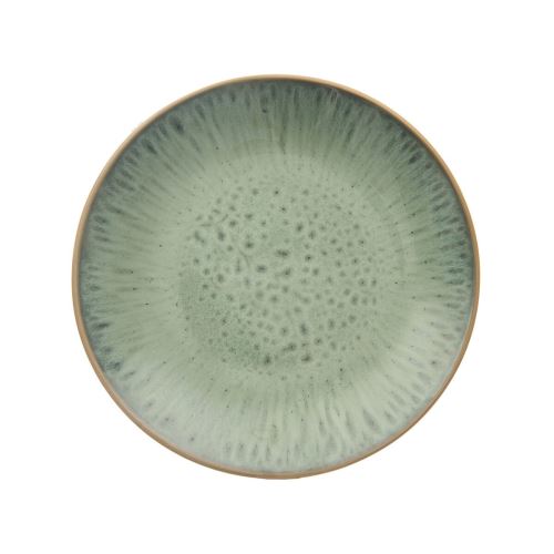 ORION Talíř dezertní GLAZE pr. 20,5 cm, zelený, keramika