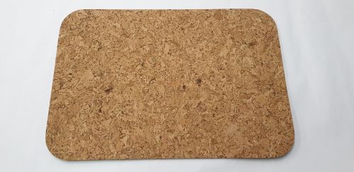 BM CHRAST Prostírání 36 x 25 cm, obdélník, korek, 4 ks