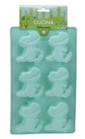 LA CUCINA Silicone mold DINO 27.5 x 15 x 2.5 cm, 6 pcs