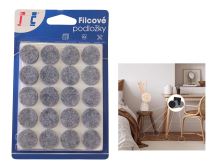 IMC Felt pads for furniture, self-adhesive, ⌀ 17 mm, 40 pcs.