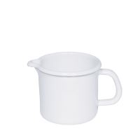 RIESS Mug with spout 12 cm 1 l, white